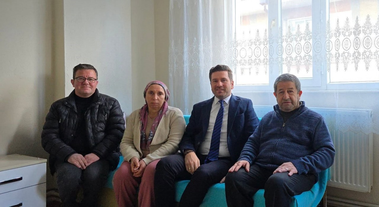 Başkan Tatık, Tavasta ikamet eden depremzede ailelerle buluştu