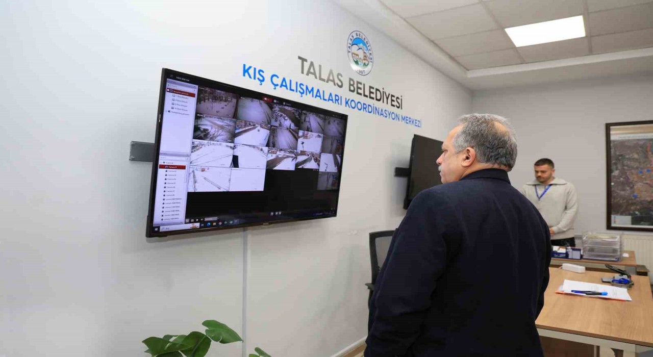 Başkan Yalçın kış çalışmalarını ‘Koordinasyon Merkezinden yönetti
