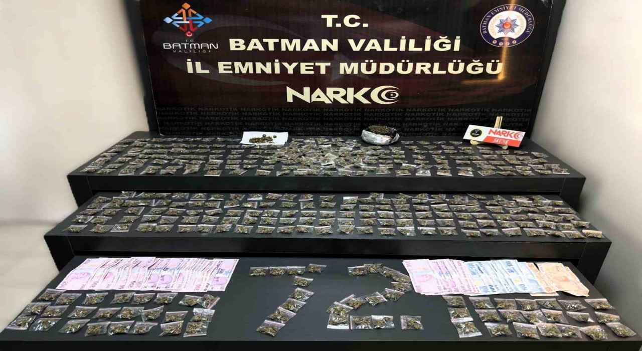 Batmanda uyuşturucu madde ile yakalanan sokak satıcısı yakalandı