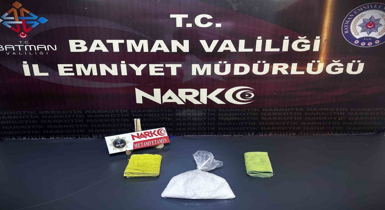Batmanda uyuşturucu operasyonu: 2 tutuklama