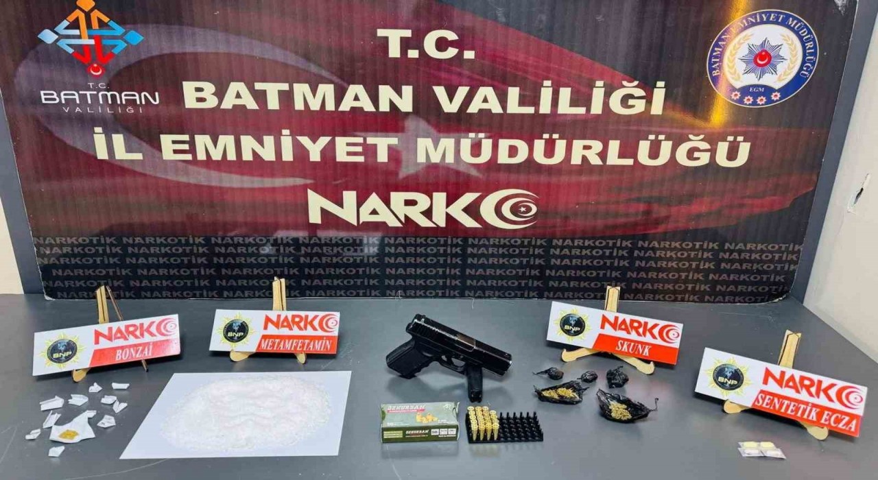Batmanda uyuşturucu tacirlerine darbe: 6 tutuklama