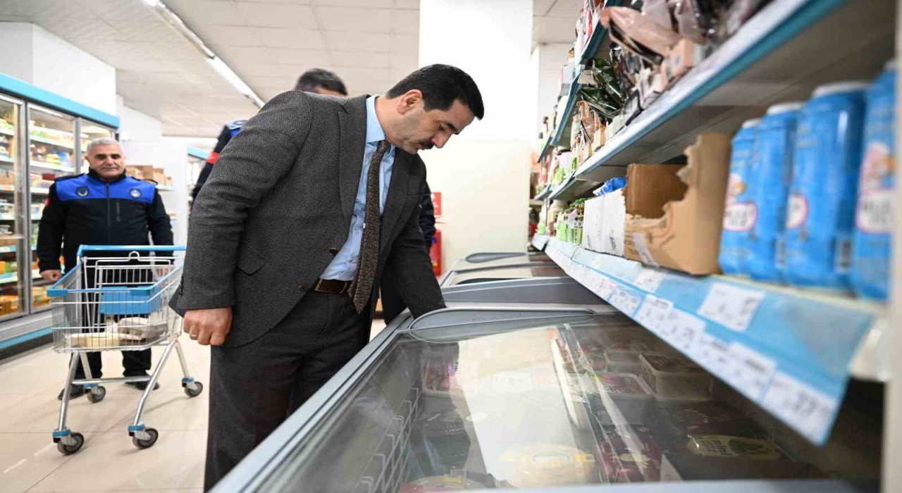 Battalgazide güvenli alışveriş için denetimler sürüyor