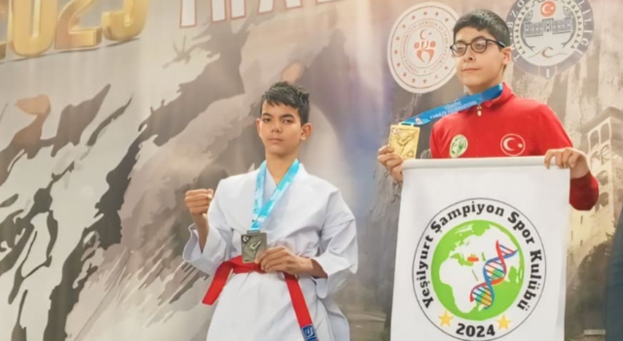 Batuhan Mutlu, Karate Şampiyonasında Azmiyle Örnek Oldu