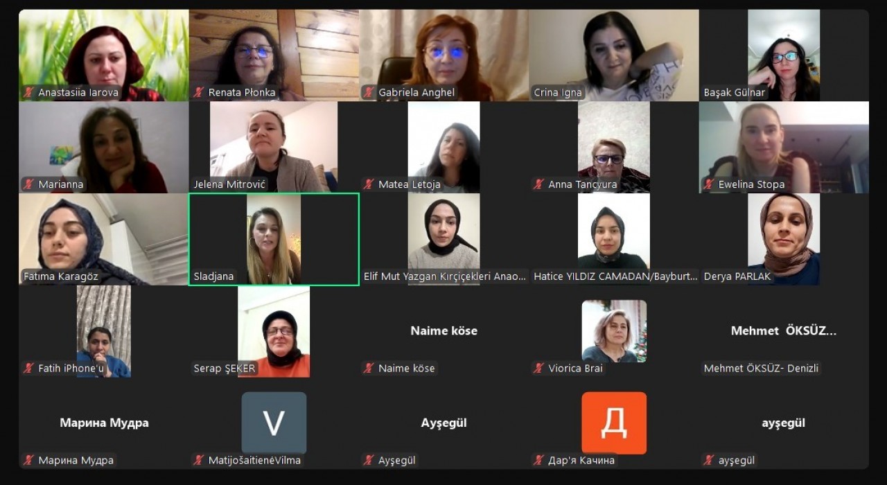 Bayburt Nazlı Şentürk Kızılay Anaokulunun uluslararası eTwinning projesinde çalışmalar başladı