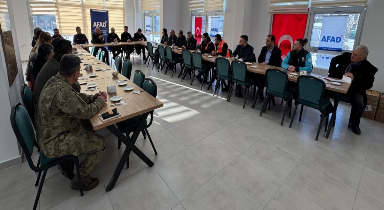 Bayburtta Destek AFAD Gönüllüleri Toplantısı yapıldı