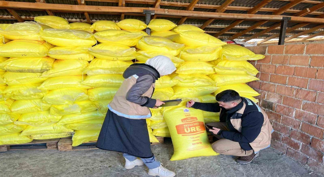 Bayburtta gübre denetimleri yapıldı