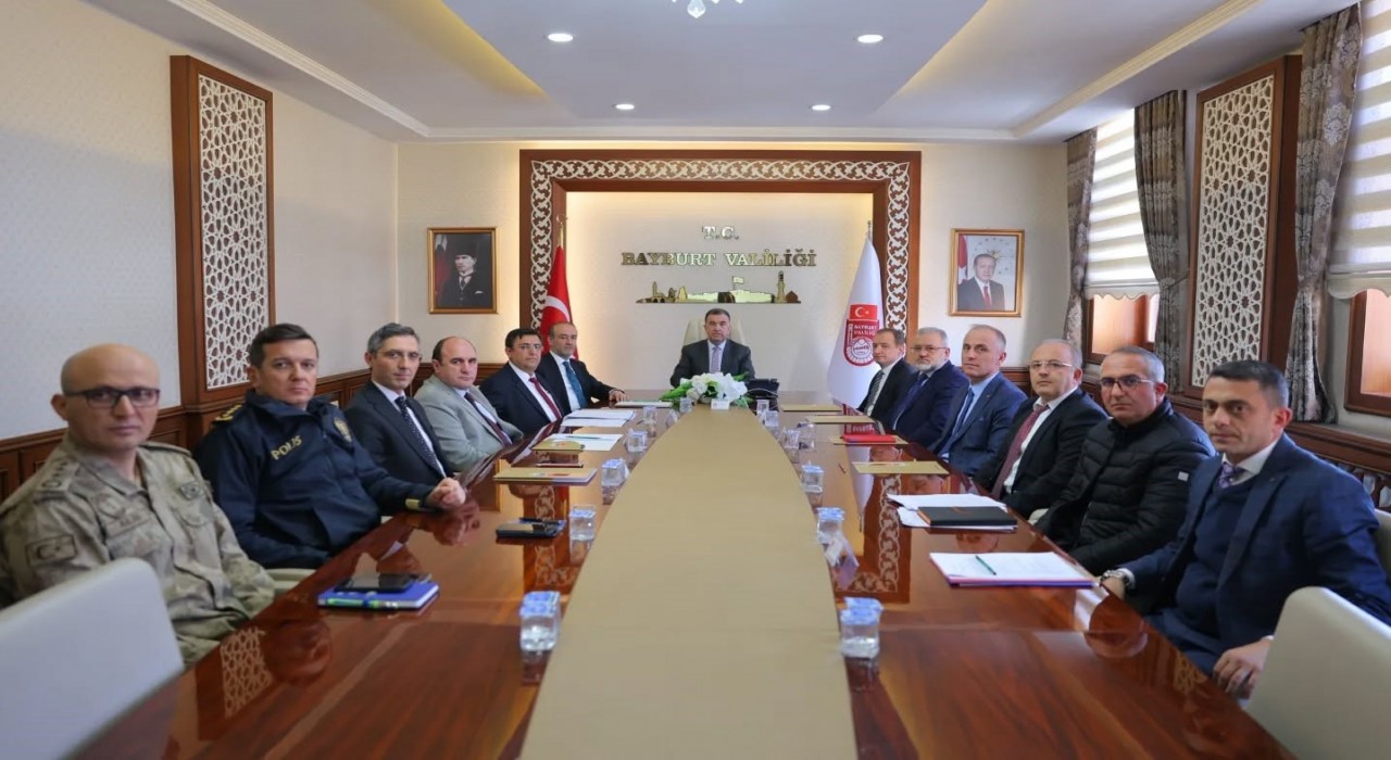 Bayburtta ‘Hayvanları Koruma Kurulu Toplantısı yapıldı