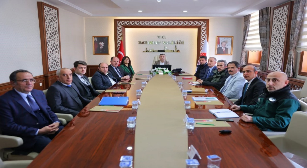 Bayburtta Tıbbi ve Aromatik Bitkiler Üretim Toplantısı gerçekleştirildi
