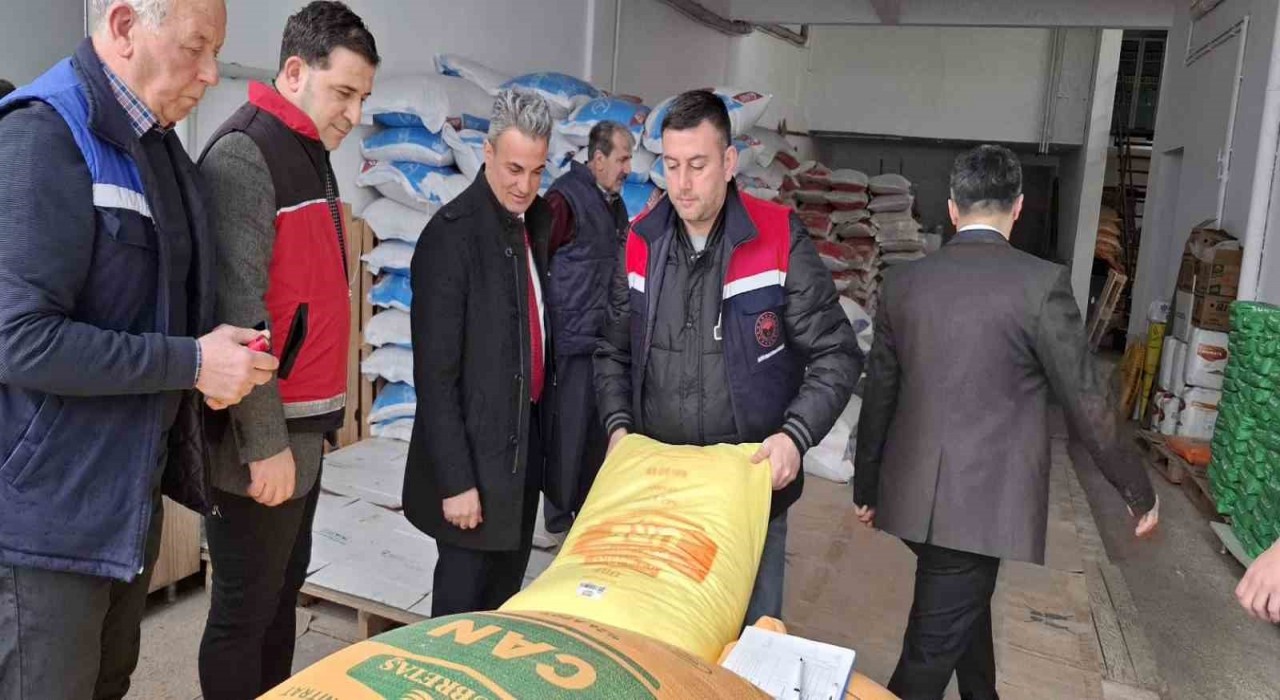 Bilecikte gübre satışı yapan işyerlerine sıkı denetim