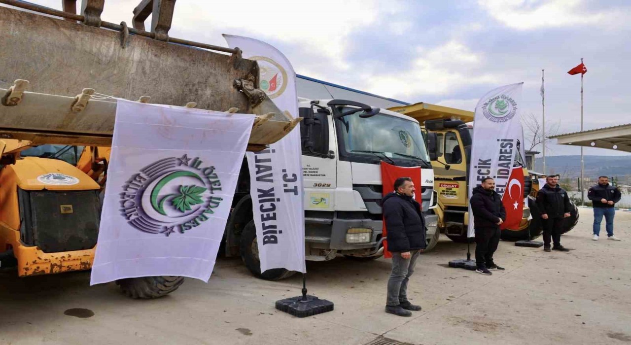 Bilecikte şantiye açılışları gerçekleşti