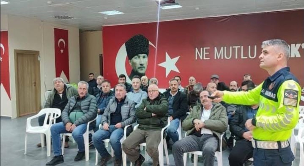 Bilecikte taksi şoförlerine ‘Trafik Eğitim bilinci aşılandı