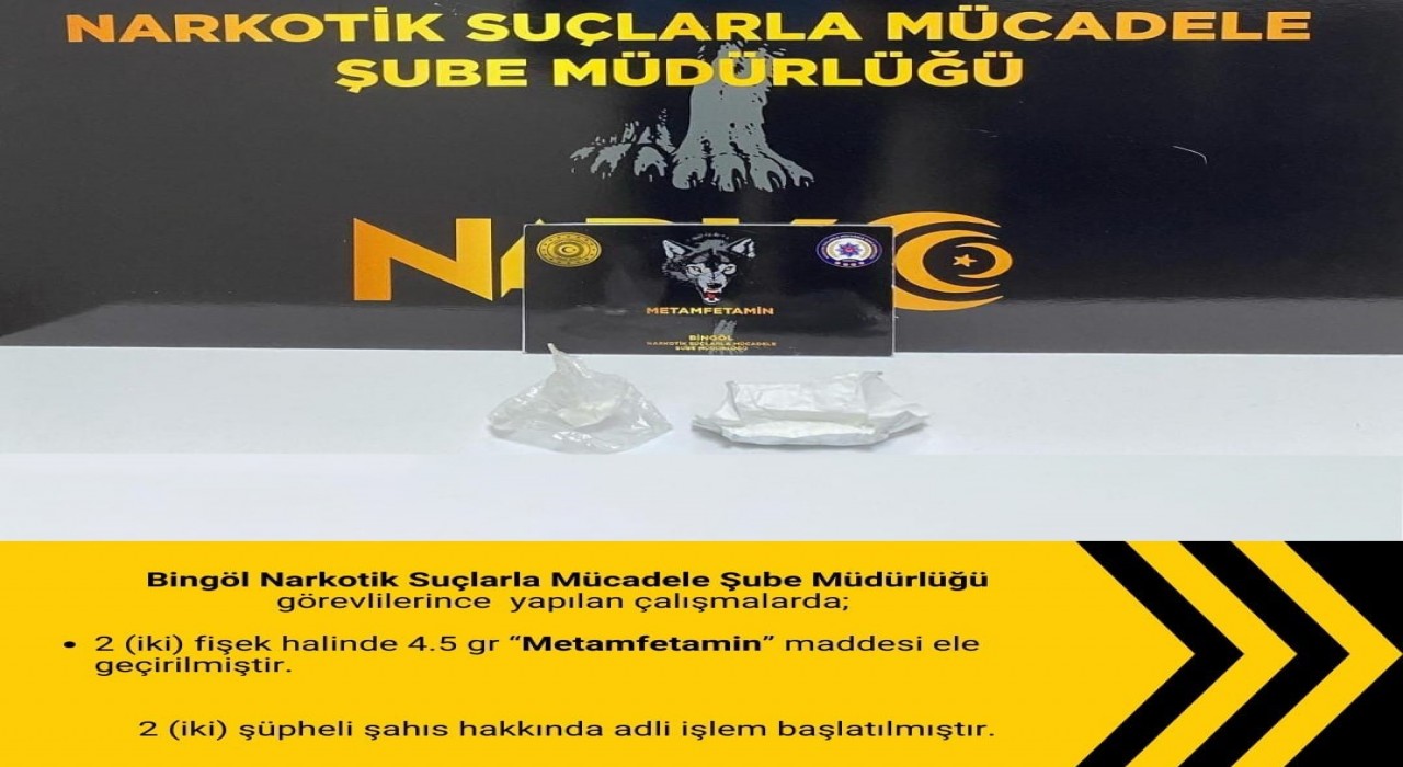 Bingölde uyuşturucu operasyonu