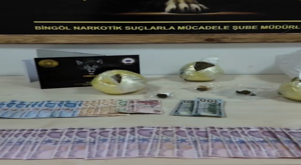Bingölde uyuşturucu operasyonu: 4 tutuklama