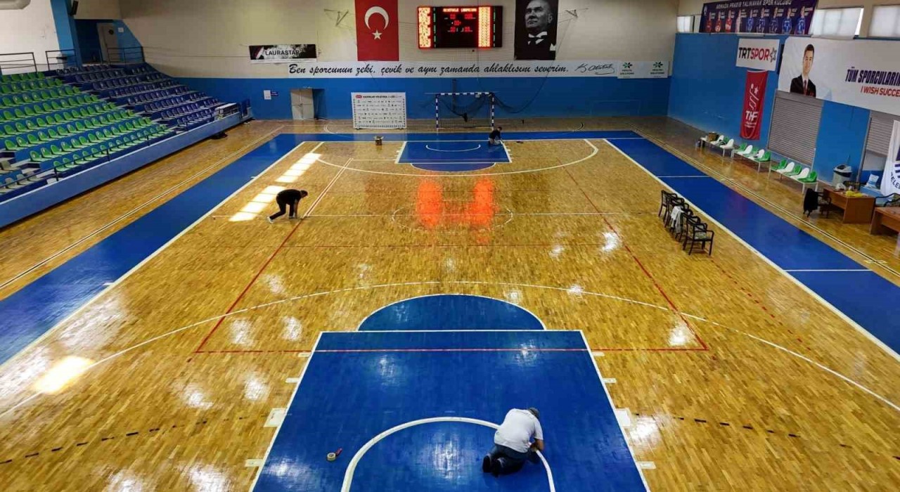 Binnaz Karakaya Spor Salonunda çalışmalar tamamlandı