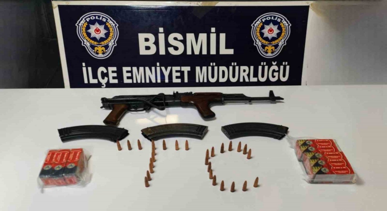 Bismilde dolandırıcılık operasyonu: Silah ve mühimmat ele geçirildi, şüpheli tutuklandı