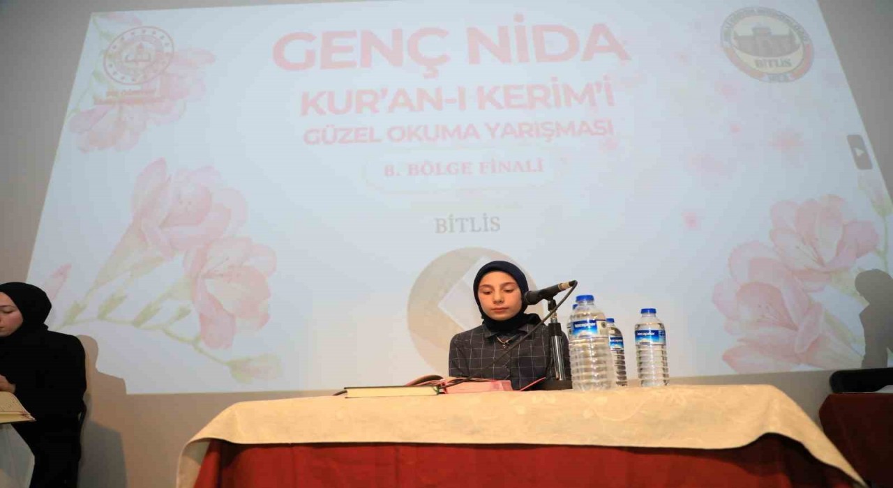 Bitliste Kuran-ı Kerimi Güzel Okuma Yarışması 8.Bölge Finali düzenlendi
