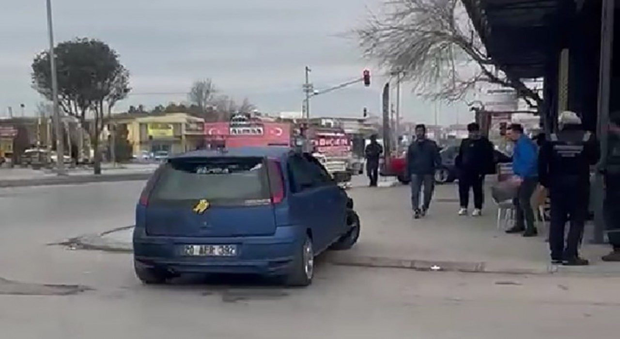 Boşanma aşamasındaki kadın sanayiyi savaş alanına çevirdi