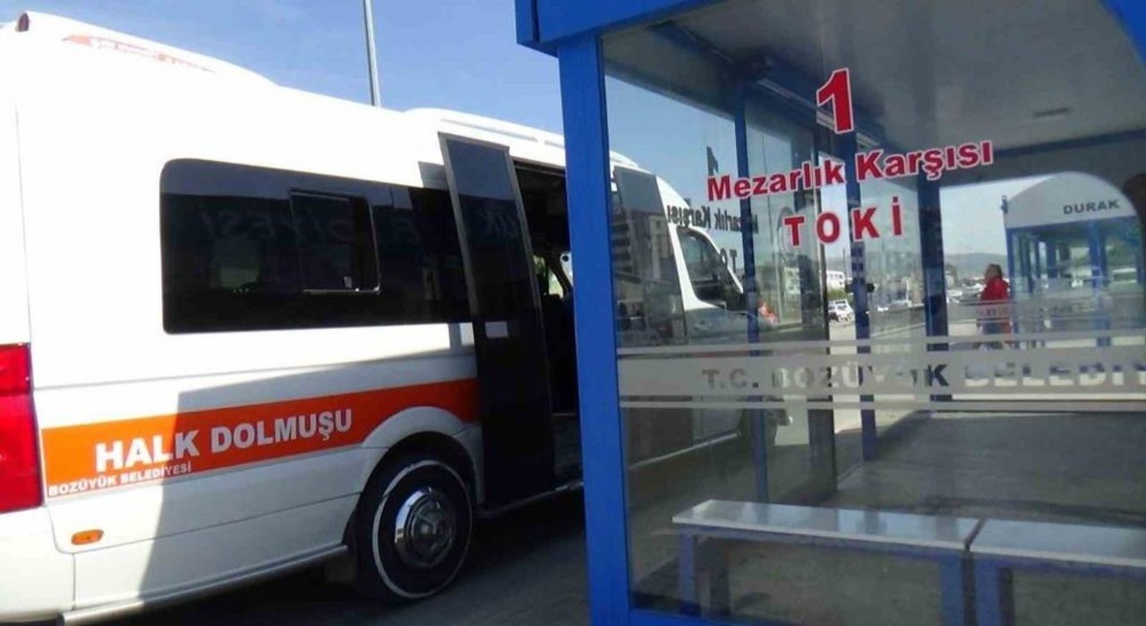 Bozüyükte dolmuş ücretlerine zam