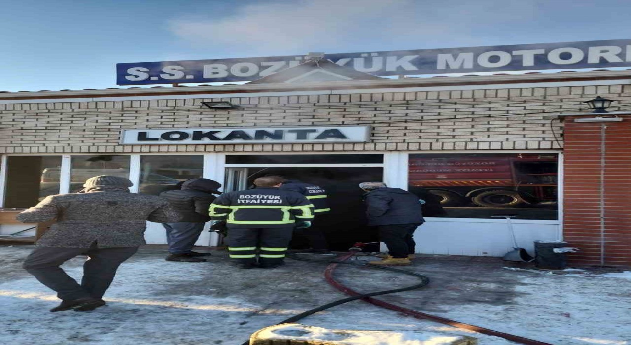 Bozüyükte mutfak tüpünün patlaması korkuya neden oldu