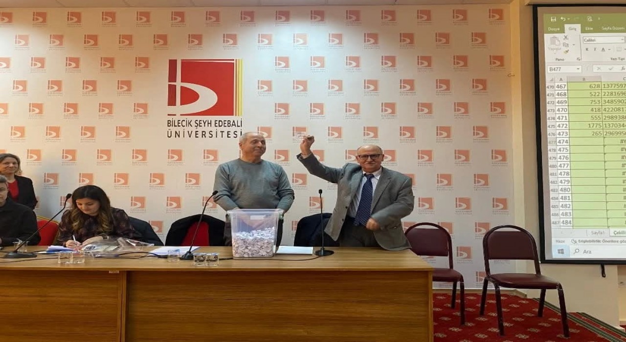 BŞEÜde İŞKUR Gençlik Programı kuraları çekildi