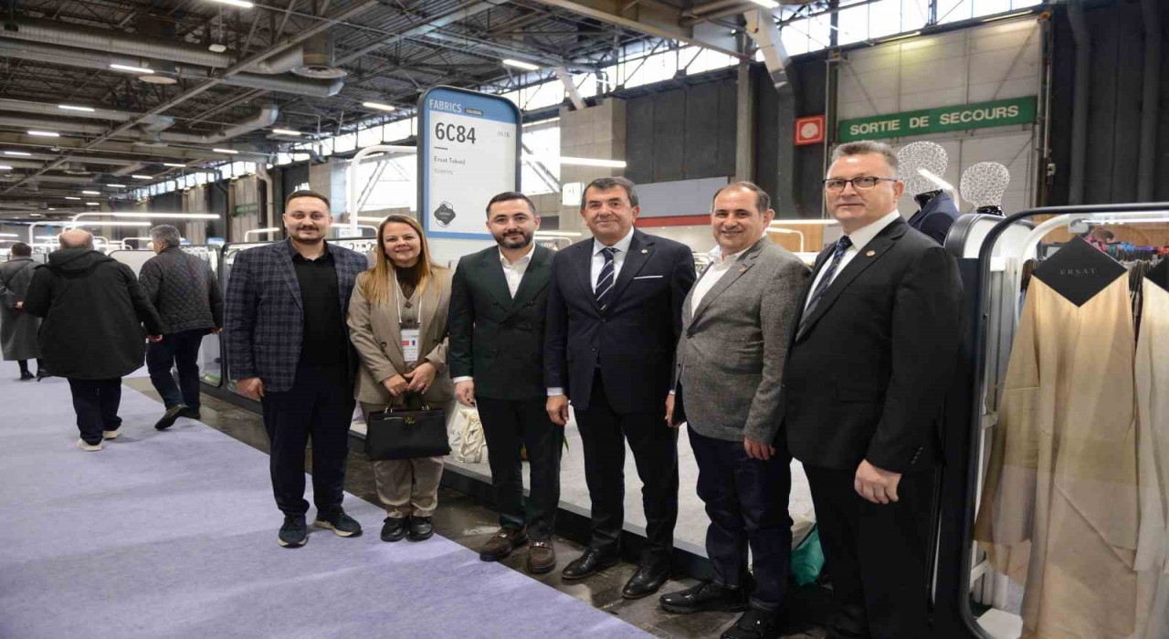 BTSO üyesi tekstil sektör temsilcileri ihracat için Fransada