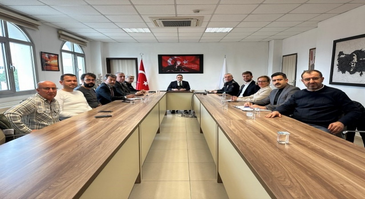 Burhaniyede İlçe Spor Güvenlik Kurulu Toplantısı yapıldı