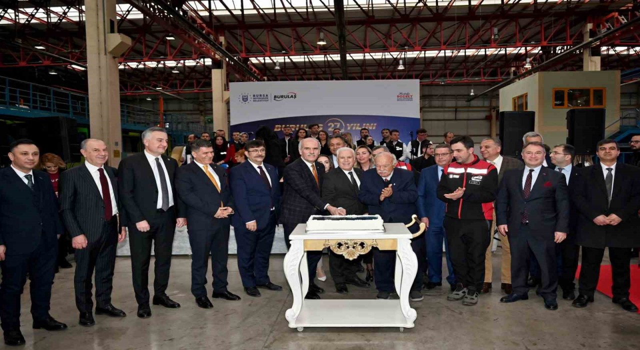 Bursa Büyükşehir iştiraki BURULAŞ 27 yaşında