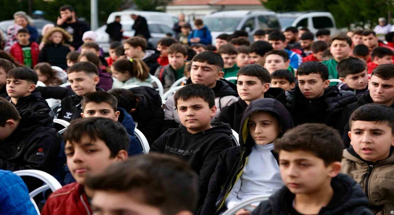Bursada güreş salonu temel atma töreni gerçekleştirildi