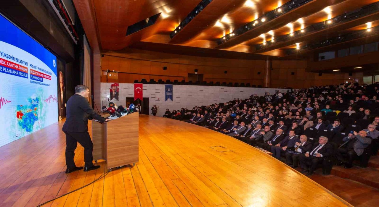Bursanın Deprem risk analizi raporu kamuoyu ile paylaşıldı