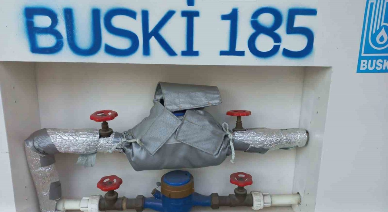 BUSKİden sayaçlara ‘don uyarısı