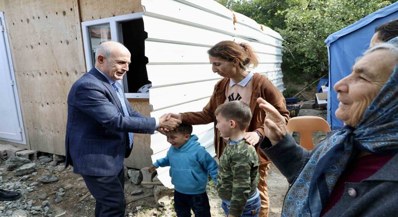 Büyükçekmece Belediyesi depremzede Hatayı yalnız bırakmıyor