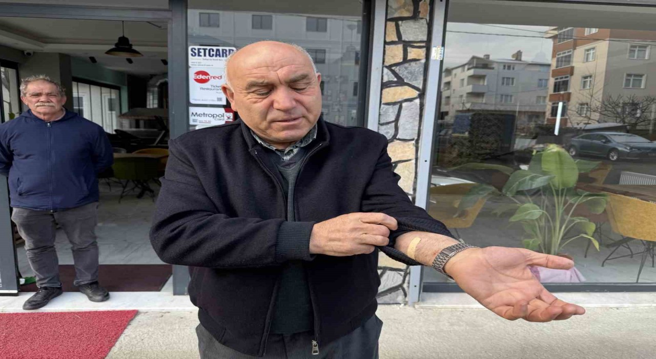 Büyükçekmecede şehir magandalarının saldırısına uğrayan işletmeci konuştu