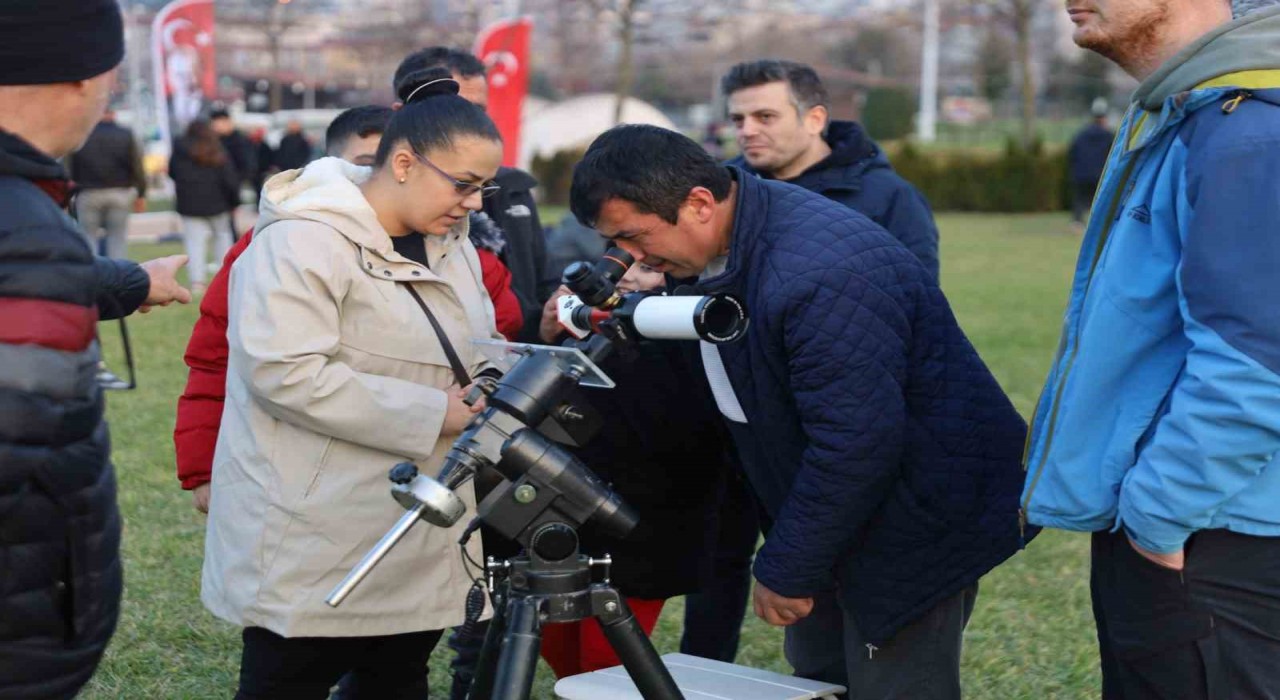 Büyükşehirden ‘Gökyüzü Gözlem Şenliği