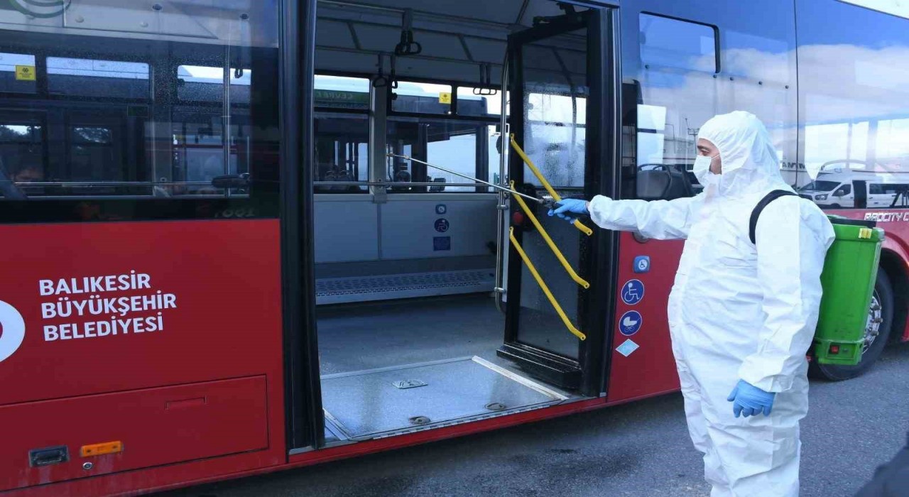 Büyükşehirden hijyenik ortamda toplu taşıma hizmeti