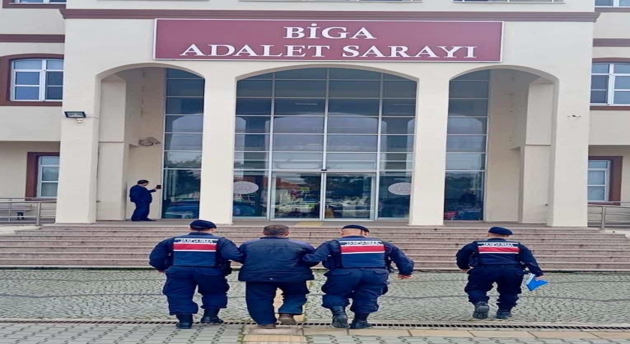 Çanakkalede kablo hırsızı tutuklandı