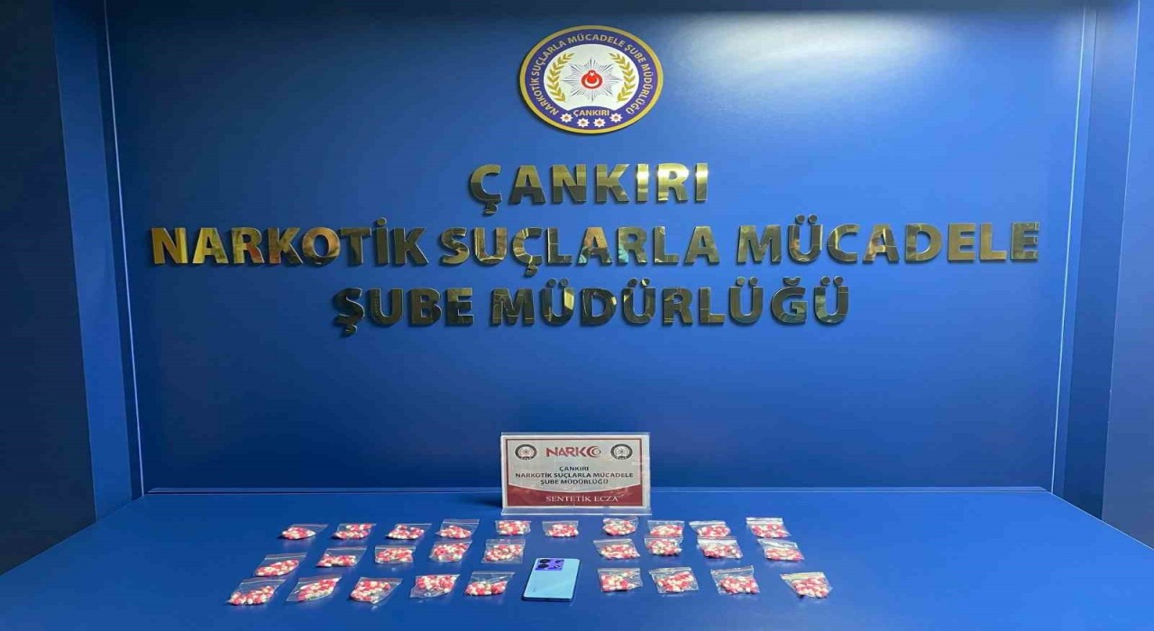 Çankırıda uyuşturucu operasyonunda 1 tutuklama