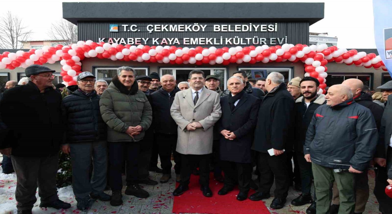 Çekmeköyde emekli vatandaşlar için özel merkez