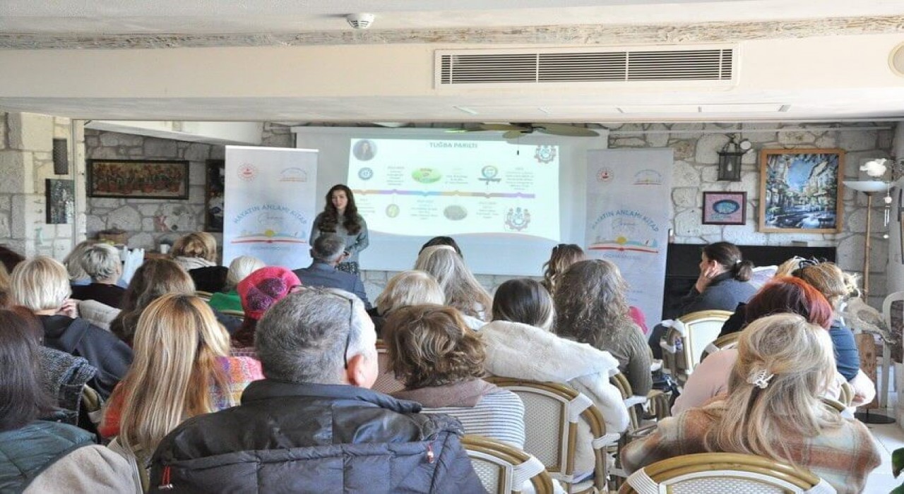 Çeşmede Hayatın Anlamı Kitap projesi kapsamında beslenme söyleşisi