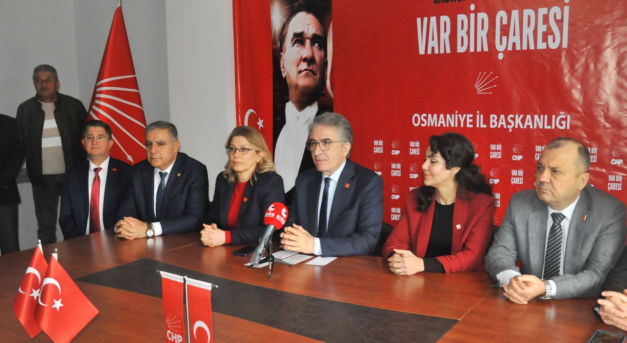 CHP Ekonomi Masası’ndan Osmaniye Çıkarması: “Çalışmak Bile Karın Doyurmuyor”