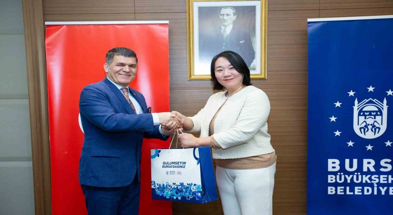 Çinli genç girişimcilerden Bursa Büyükşehire ziyaret