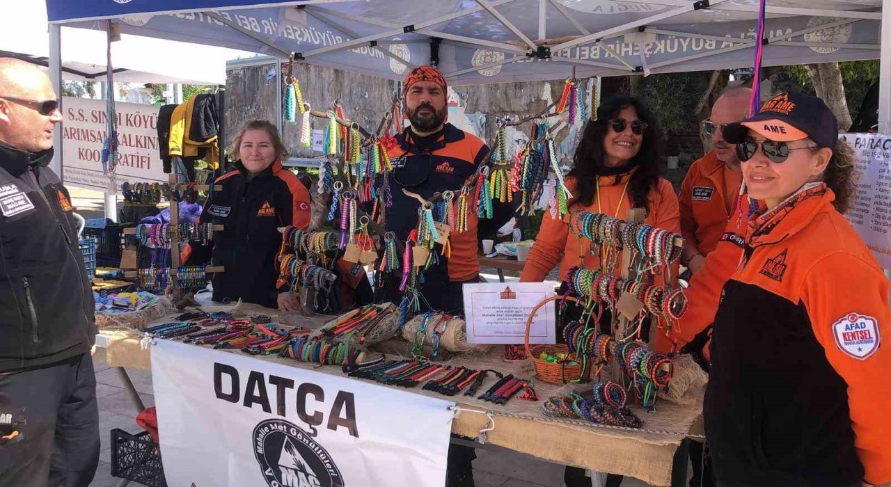 Datça Badem Çiçeği Festivalinde anlamlı tanıtım