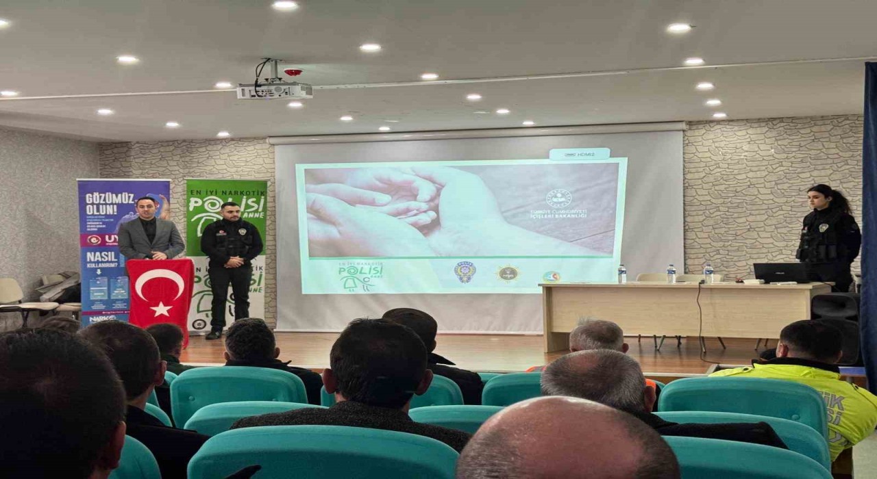 Demirözünde uyuşturucu ile mücadele semineri düzenlendi