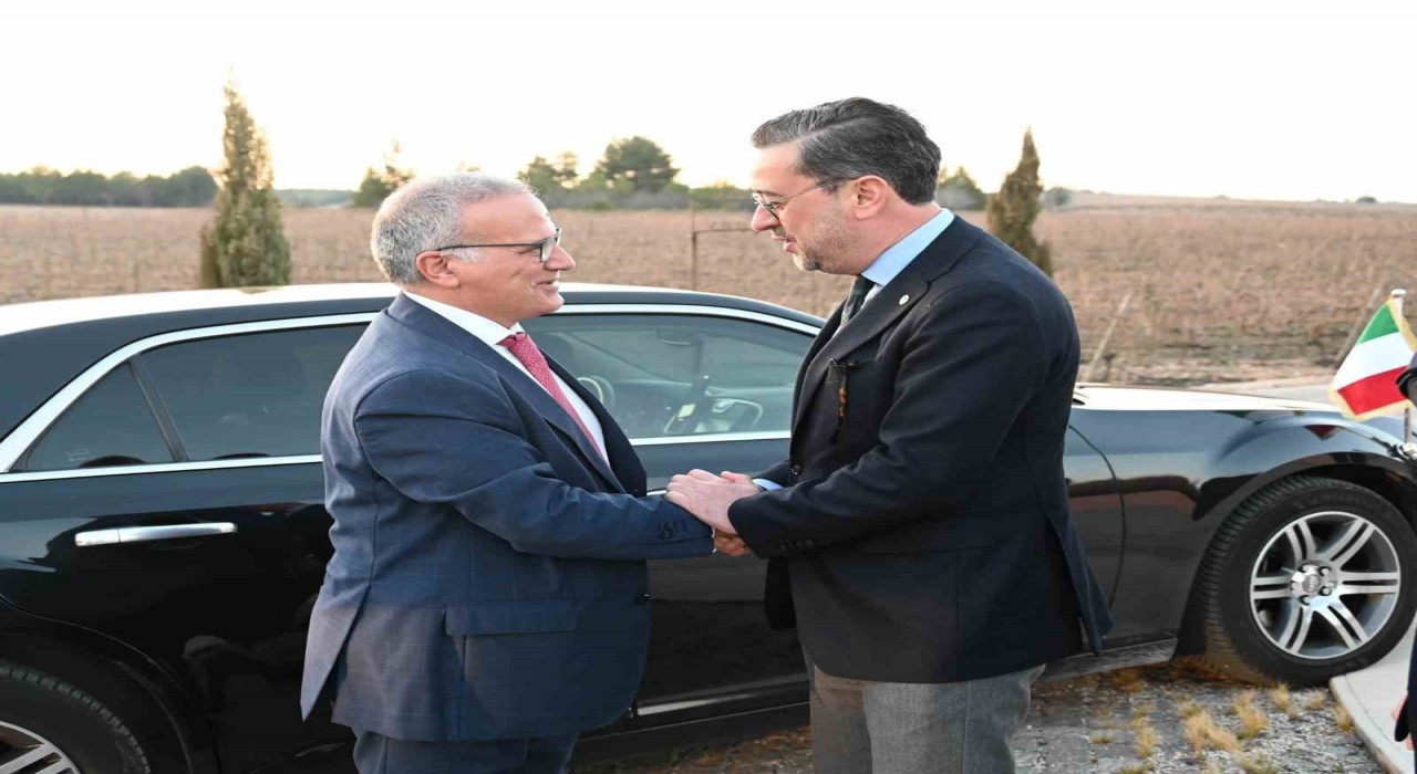Denizli Sanayi Odası, İtalya Büyükelçisi Marrapodiayı ağırladı
