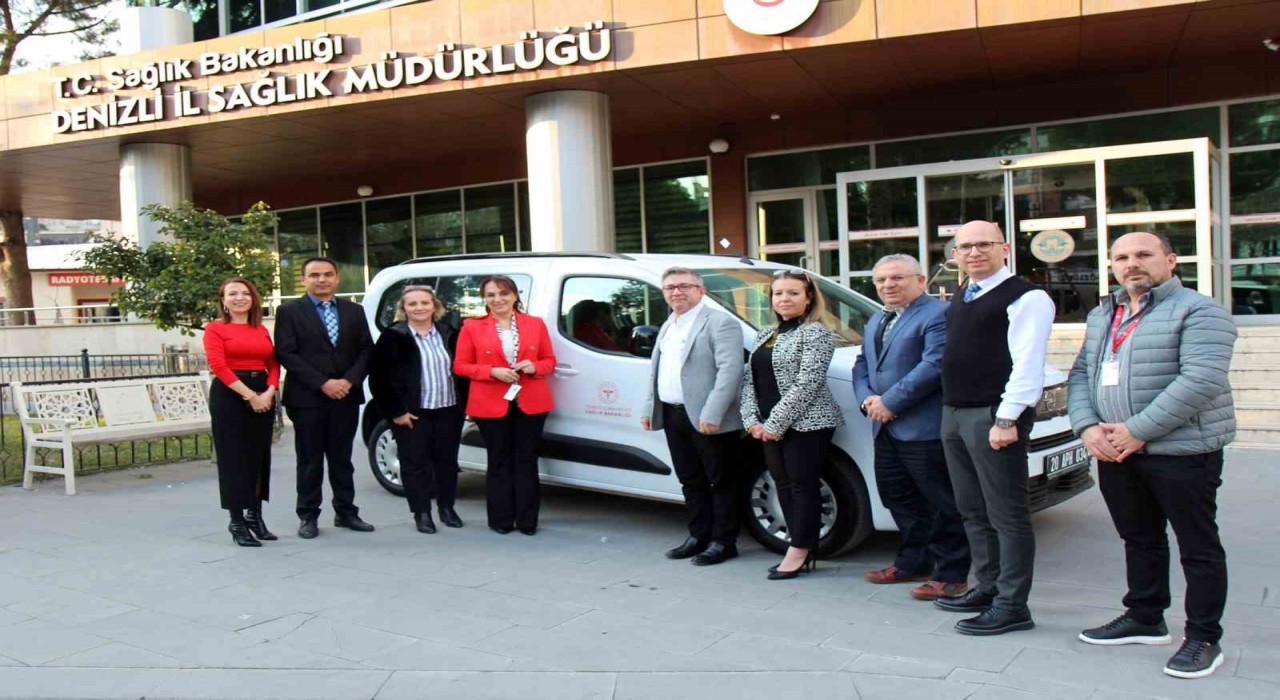 Denizlide Evde Sağlık Hizmeti aracı hizmete alındı