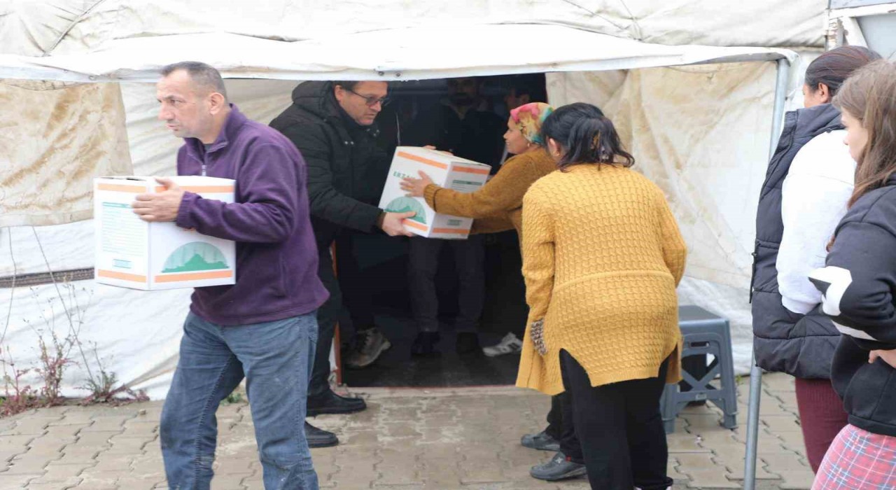 Depremin ikinci yılında Hataya destek