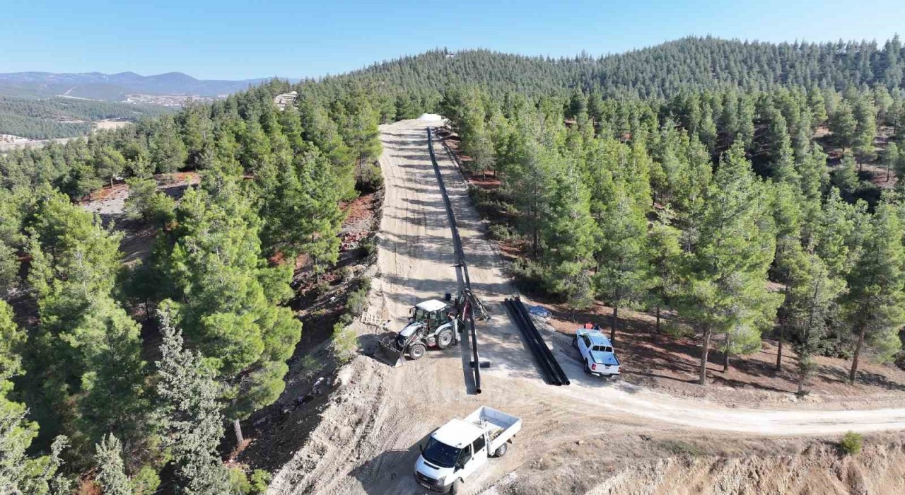 DESKİden 2 bin 650 metre uzunluğunda yeni içme suyu hattı projesi