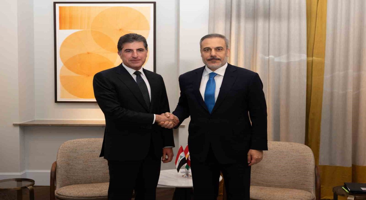 Dışişleri Bakanı Fidan, IKBY Başkanı Barzani ile görüştü