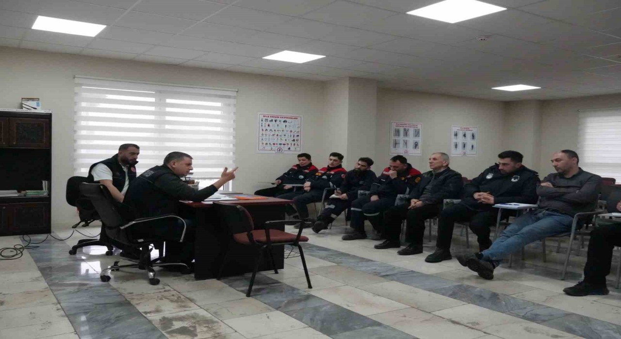 Düzce İtfaiyesi Yeniçağa İtfaiyesine eğitim verdi
