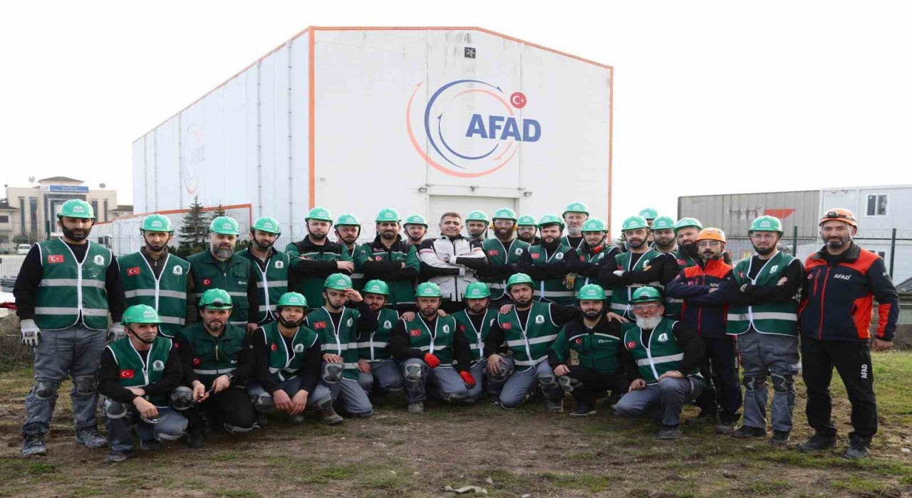 Düzcede arama kurtarma ekip sayısı artıyor