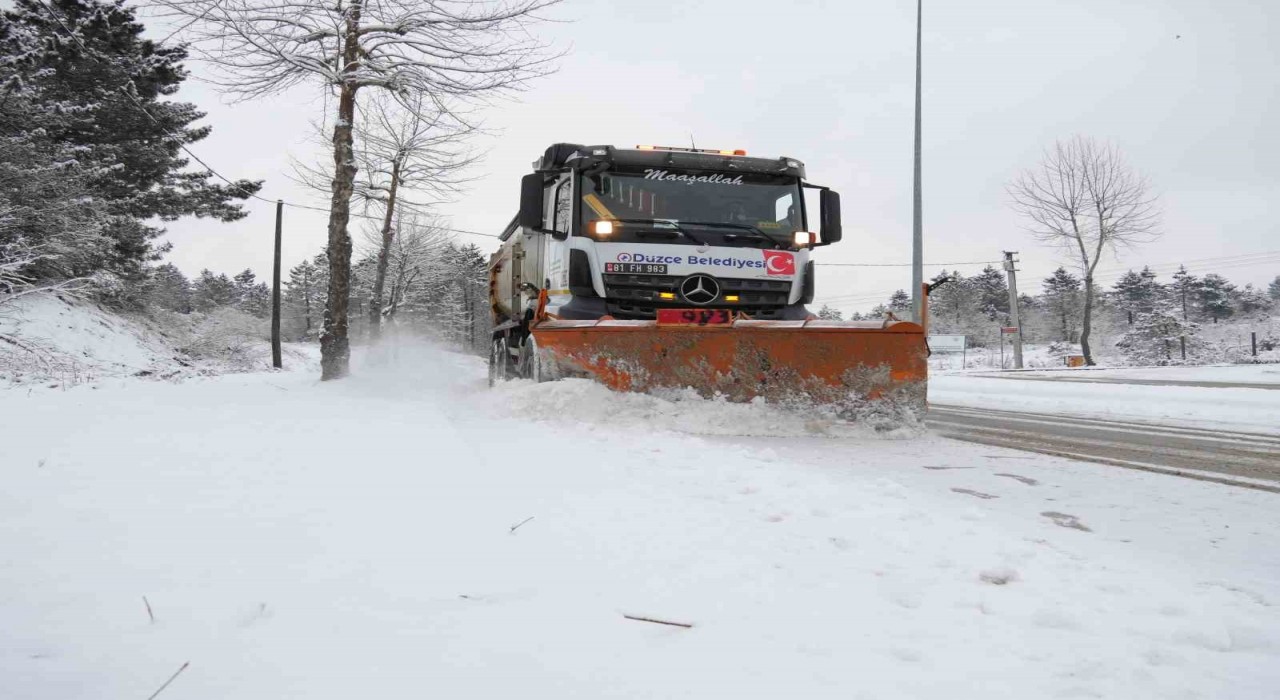 Düzcede ekipler 24 saat esasına göre teyakkuzda
